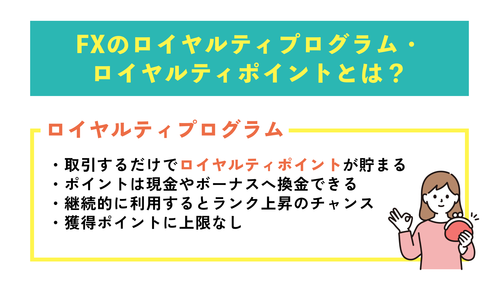 XMのロイヤルティプログラム・ロイヤルティポイントとは？